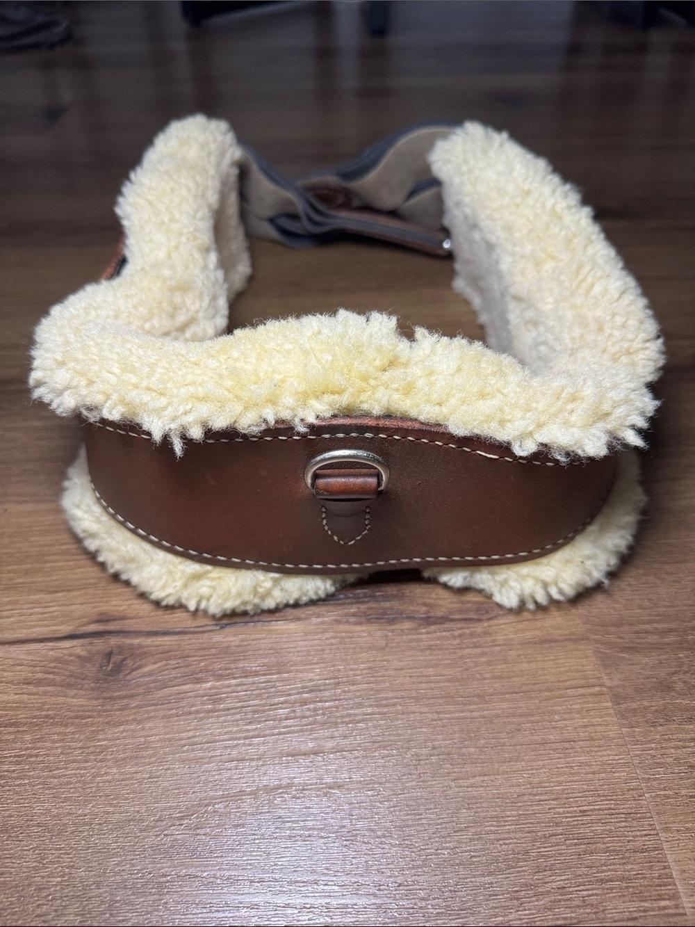 🐴 Calibre Leather & Sheepskin Pony Girth. Size 44 🐴